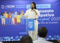 ASDN dispone de RD$ 100 MM para Presupuesto Participativo 2025