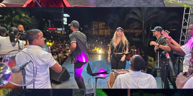 Más de un millón de personas han bailado, cantado y cenado en los conciertos de la Brisita de la Megaparranda Navideña