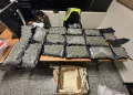Autoridades confiscan en el AILA 15 paquetes de marihuana