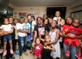 Raquel Peña cierra el año compartiendo alegría y esperanza con los niños del Hogar Familia Bethesda