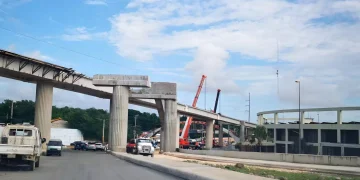 Metro hacia Los Alcarrizos avanza; OPRET informa conclusión de los trabajos de empalme de viaducto
