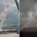 Tragedia en Brasil: Un árbol de Navidad gigante cayó y mató a un joven de 21 años