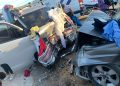 Mujer embarazada y su pareja fallecieron en un accidente de tránsito