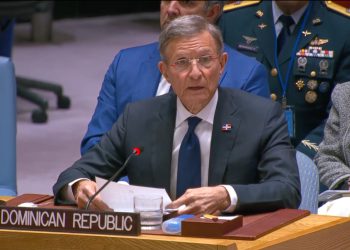 Canciller dominicano destaca ante la ONU que crisis en Haití sigue lejos de resolverse