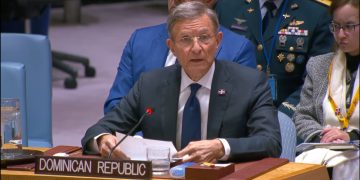 Canciller dominicano destaca ante la ONU que crisis en Haití sigue lejos de resolverse