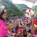 ASDN encabezada por Betty Gerónimo, realiza entrega de juguetes en el Parque Mirador Norte