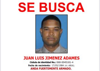 ¡Altamente peligroso! Buscan teniente por muerte de pareja y suegra