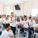 Carolina Mejía conversa con estudiantes de Capotillo sobre responsabilidad ciudadana