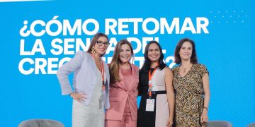 Alcaldesa Carolina Mejía pide en foro del CAF mayores oportunidades para el liderazgo femenino