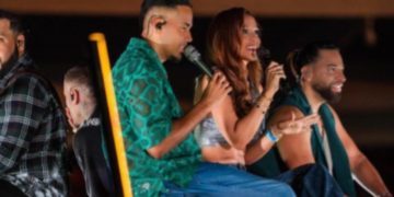 Modelo internacional dominicana Dorimi Pineda expresa satisfacción por cantar junto a Aventura