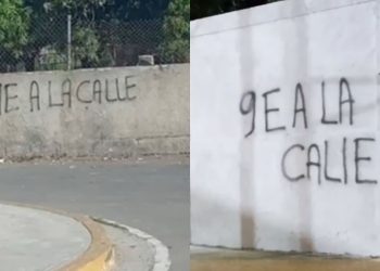 Nuevos grafitis impulsan movilización del 9 de enero en Venezuela