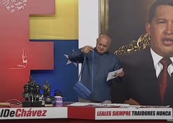 Diosdado Cabello se burla de supuesta cartera de María Corina