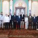 Presidente Abinader recibe a miembros de la Asociación de Peloteros de Grandes Ligas (MLBPA)