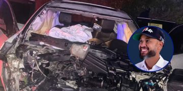 Alcalde de Nagua permanece estable tras accidente