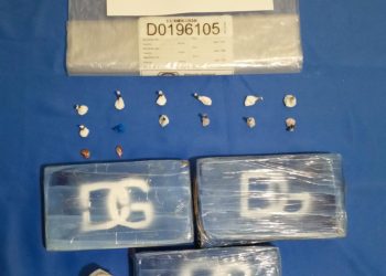 Arrestan a dos hombres por microtráfico con 5,000 g de cocaína en Jarabacoa