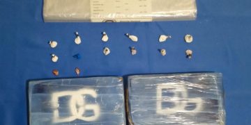 Arrestan a dos hombres por microtráfico con 5,000 g de cocaína en Jarabacoa