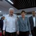 Raquel Peña recibe al presidente Gustavo Petro durante escala en República Dominicana
