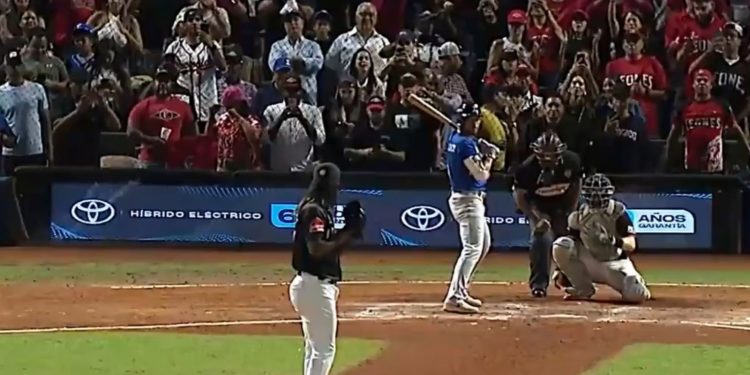 Revisarán bate usado por jugador del Licey que conectó cuadrangular que empató partido