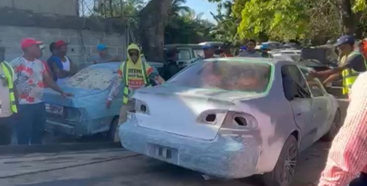 ASDN recupera espacios públicos ocupados por taller de pintura y chatarras
