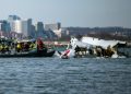 Recuperaron las cajas negras del avión de American Airlines que chocó cerca del aeropuerto Reagan