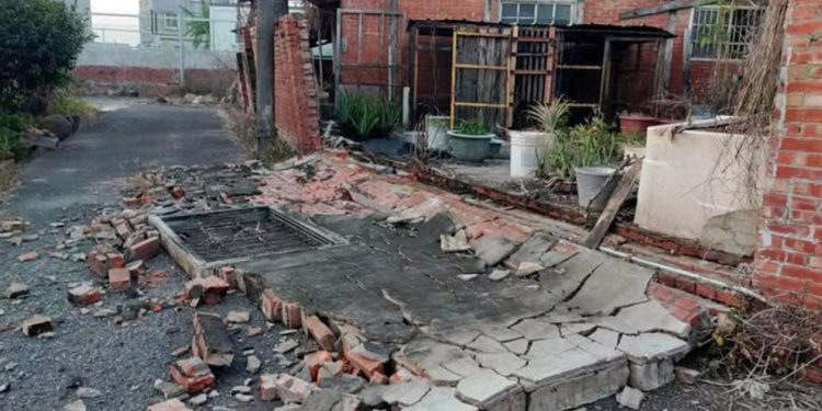 Sismo de 6,4 en Taiwán deja al menos 26 heridos