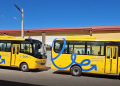 Entregan autobuses escolares en municipio Comendador