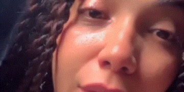 Mujer llora tras supuestamente padre de sus hijos haberlos secuestrado