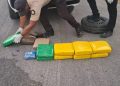 DNCD confisca 15 pacas presumiblemente marihuana y apresan tres personas