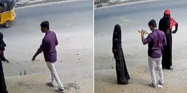 Hombre intenta prender fuego a una mujer en La India por rechazarle
