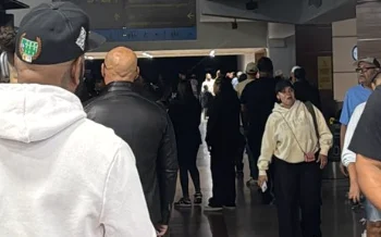 Apagón en el Aeropuerto Las Américas causa largas filas en los counters