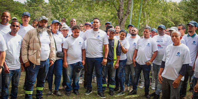 CAASD SDN, realiza jornada de reforestación en los Humedales del Ozama
