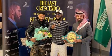 Carlos “Caballo Bronco” Adames instaló su campo de entrenamientos en Arabia Saudita previo al combate del 22 de febrero