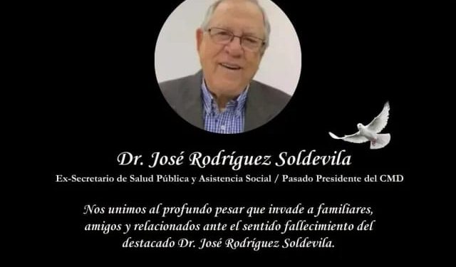 CMD lamenta muerte del doctor José Rodríguez Soldevila