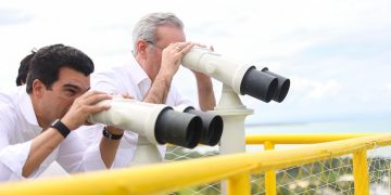 Presidente Luis Abinader y Wellington Arnaud dejan inaugurado acueducto Miches-Zona Turística, provincia El Seibo