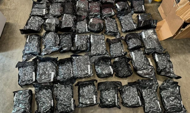 DNCD confisca en el AILA 57 paquetes de marihuana