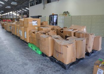 JCE inicia proceso trituración de material sobrante en elecciones mayo 2024