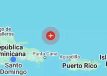 Fuerte sismo de magnitud 5.8 sacude el Atlántico, cerca de República Dominicana