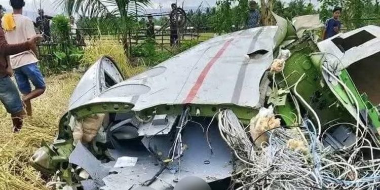 Se estrelló un avión contratado por el ejército estadounidense en el sur de Filipinas