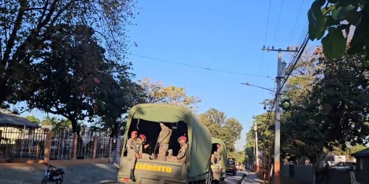 Zona fronteriza de Elías Piña amanece militarizada