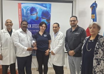 Fundación Renacer y Hospital Padre Billini reconocen a MACLA y al Cuerpo de Paz de los Estados Unidos