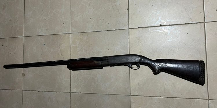 DINTEL ocupa escopeta ilegal y sustancias controladas en Yamasá, Monte Plata