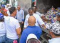 Comedores Económicos del Estado Dominicano realiza un amplio operativo de entrega de raciones crudas y cocidas en el sector de Capotillo