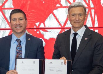 Canciller Roberto Álvarez presenta a empresarios de Estados Unidos proyección de RD de cara a la X Cumbre de las Américas