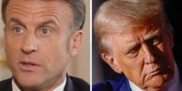 Macron junto a Trump: "la paz no debe suponer la rendición de Ucrania"