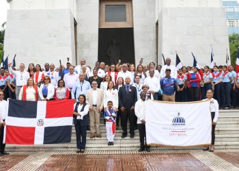 Dirección de Culto y Regional 10 rinden honor al patricio Matías Ramón Mella en el 209 aniversario de su natalicio