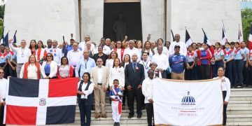 Dirección de Culto y Regional 10 rinden honor al patricio Matías Ramón Mella en el 209 aniversario de su natalicio