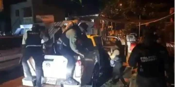 Policía, DNCD y Ejército ejecutan operativo contra el microtráfico en Los Guaricanos
