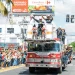 Cuerpo de Bomberos DN celebra su tradicional desfile de camiones este domingo