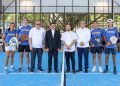 Inauguran en PUCMM el primer complejo deportivo universitario dedicado al pádel