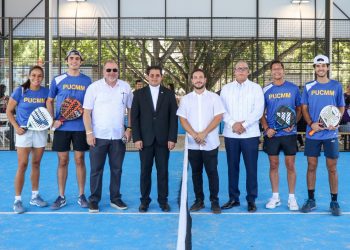 Inauguran en PUCMM el primer complejo deportivo universitario dedicado al pádel